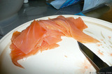 P1010635 Preparing the salmon